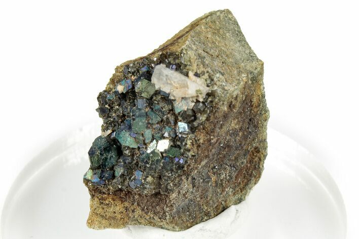 Iridescent, Rainbow Andradite Garnets - Norway #342318